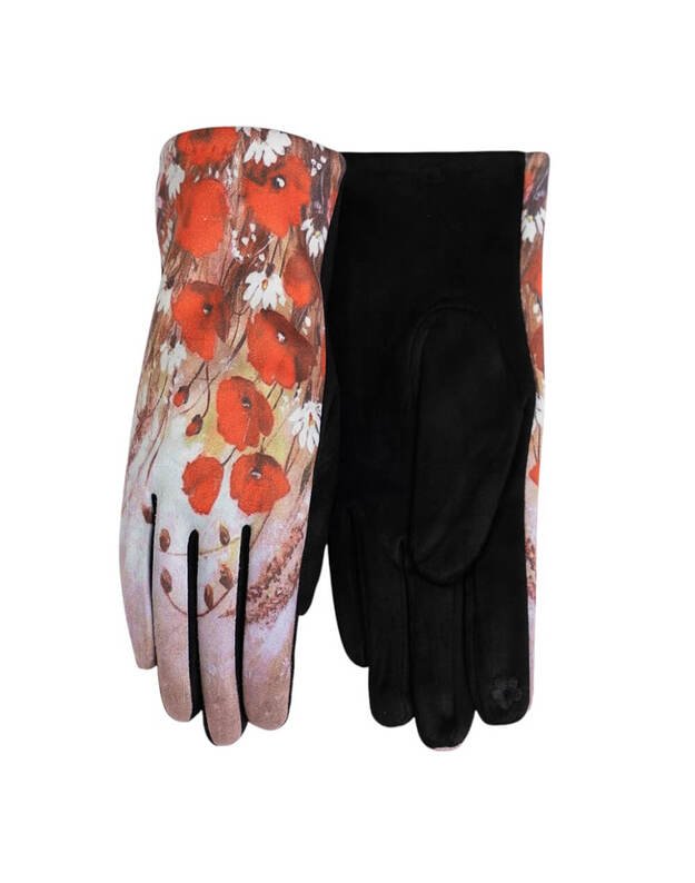 Moteriškos Margos Pirštinės Su Pašiltinimu Liečiamam Ekranui MB282 Moteriškos Margos Pirštinės Su Pašiltinimu Liečiamam Ekranui MB282