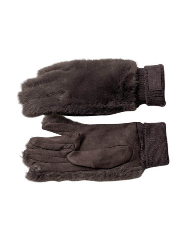 Moteriškos Pilkos Pirštinės Su Pašiltinimu Liečiamam Ekranui MB354 1