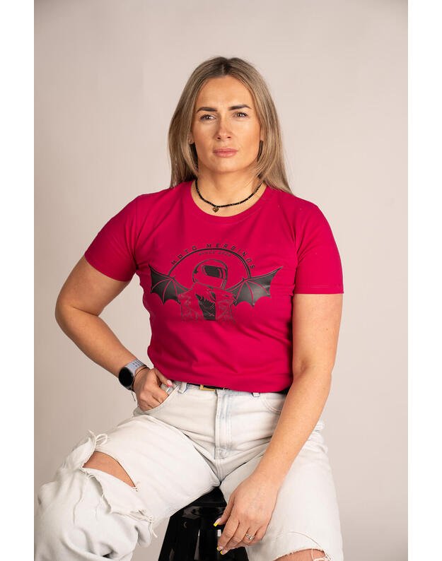 Women's T-shirt SOLS pink MM044