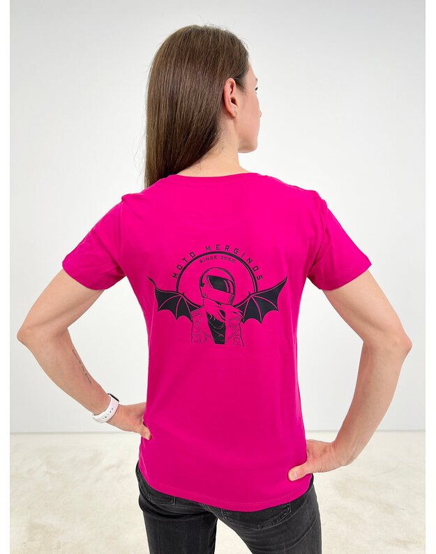Women's T-shirt SOLS pink MM044 2