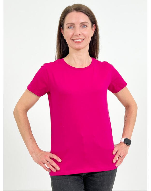 Women's T-shirt SOLS pink MM044 1