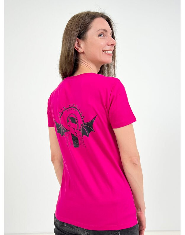 Women's T-shirt SOLS pink MM044 3