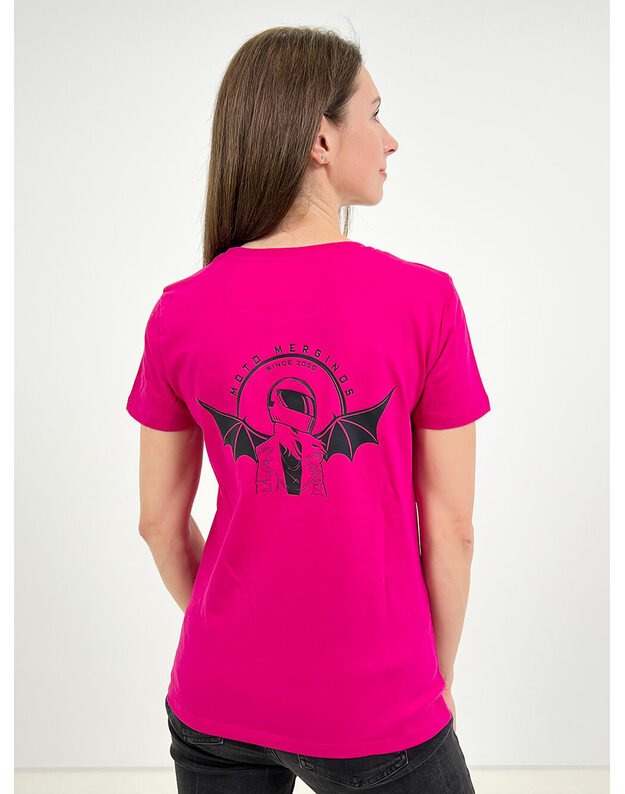 Women's T-shirt SOLS pink MM044