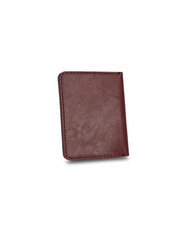 Тонкий мужской кожаный кошелек SOLIER SW10 SLIM BROWN