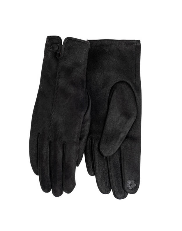 Moteriškos Juodos Pirštinės Su Pašiltinimu Liečiamam Ekranui MB290 Moteriškos Juodos Pirštinės Su Pašiltinimu Liečiamam Ekranui MB290