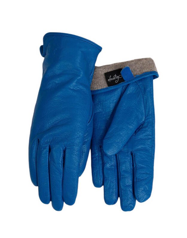 Moteriškos Mėlynos Natūralios Jaučio Odos Pirštinės Su Vilnoniu Pamušalu MOVJ14 1 Moteriškos Mėlynos Natūralios Jaučio Odos Pirštinės Su Vilnoniu Pamušalu MOVJ14 1