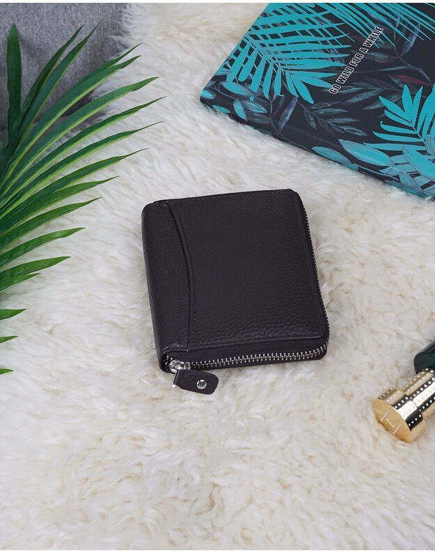 Natūralios Odos Vyriška Piniginė - Ruda- WPV116 3