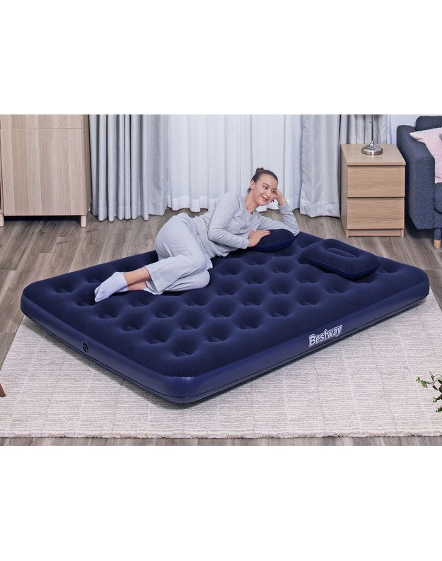 Bestway air mattress veliūrinis čiužinys