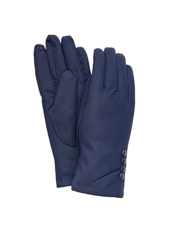 Sieviešu Zilie termo cimdi ar skārienjutīgu ekrānu un sildošu TM23 1 Sieviešu Zilie termo cimdi ar skārienjutīgu ekrānu un sildošu TM23 1