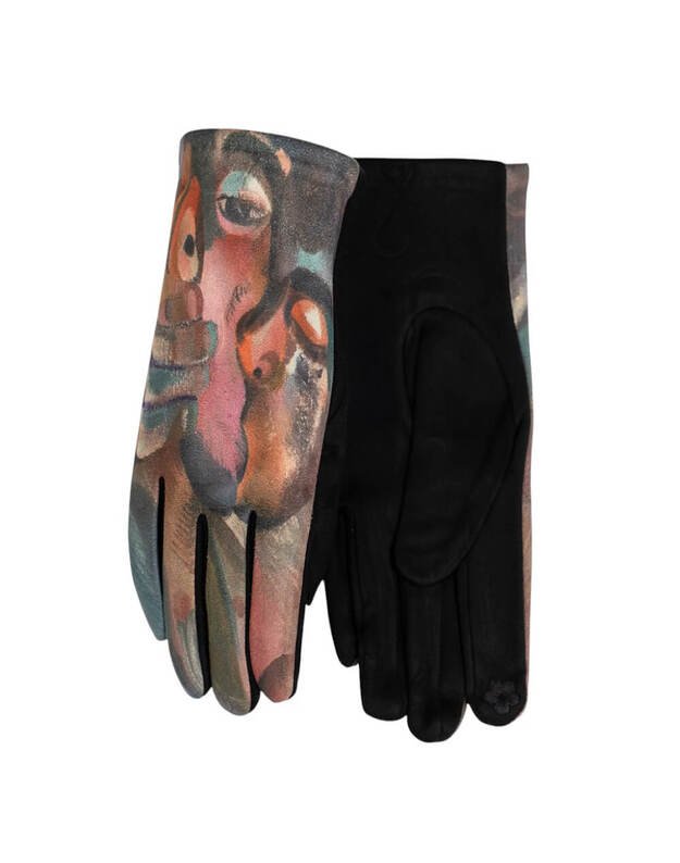 Moteriškos Margos Pirštinės Su Pašiltinimu Liečiamam Ekranui MB283 Moteriškos Margos Pirštinės Su Pašiltinimu Liečiamam Ekranui MB283