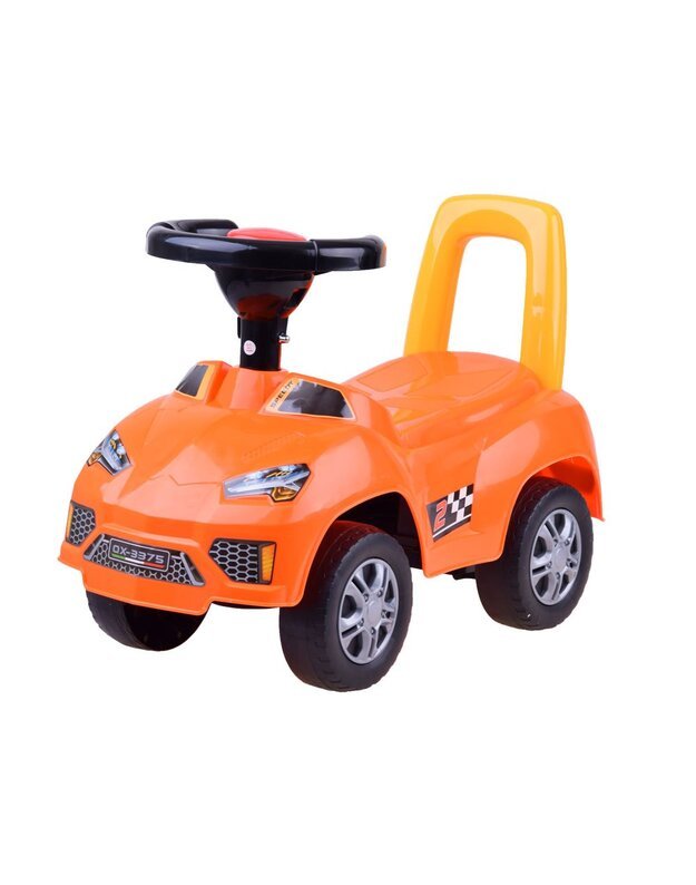 Paspiriama vaikiška mašinėlė - oranžinė