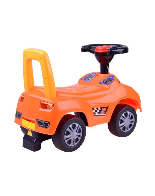 Paspiriama vaikiška mašinėlė - oranžinė
