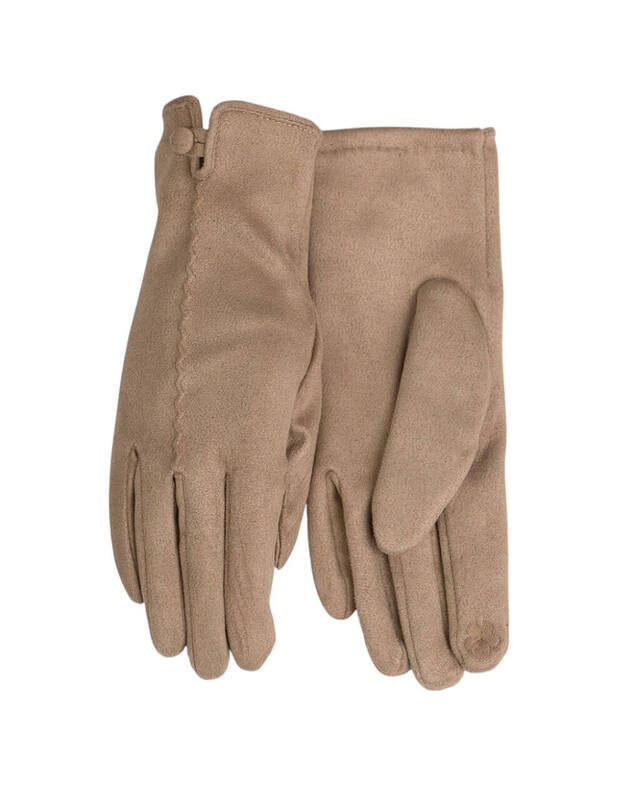 Moteriškos Smėlio Spalvos Pirštinės Su Pašiltinimu Liečiamam Ekranui MB291 Moteriškos Smėlio Spalvos Pirštinės Su Pašiltinimu Liečiamam Ekranui MB291