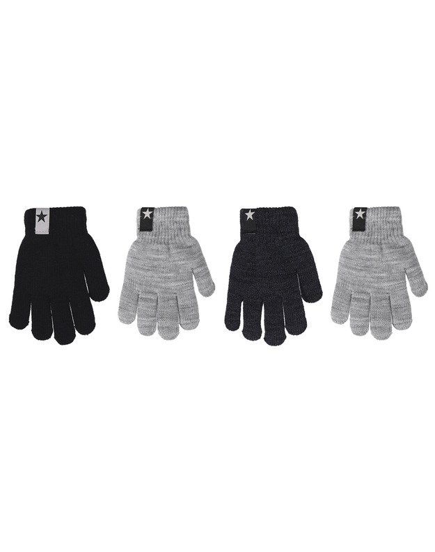 Children's Knitted Double Gloves 18 cm VDP21 2