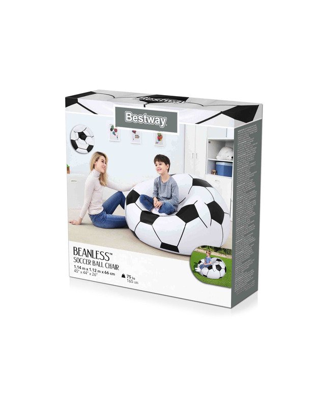 Bestway Inflatable seat FOOTBALL pouf 75010