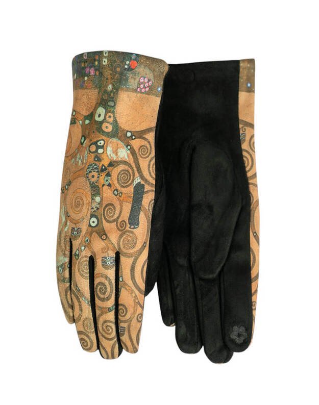 Moteriškos Margos Pirštinės Su Pašiltinimu Liečiamam Ekranui MB286