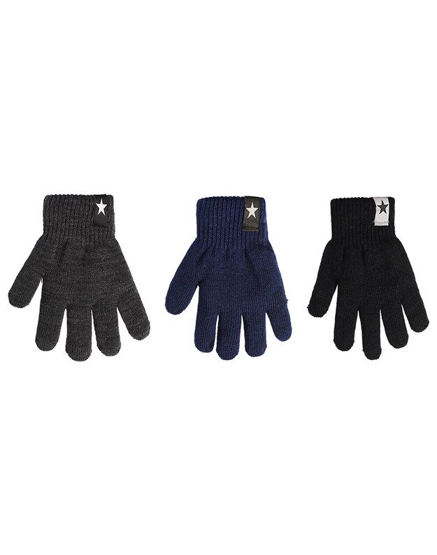 Children's Knitted Double Gloves 16 cm VDP22