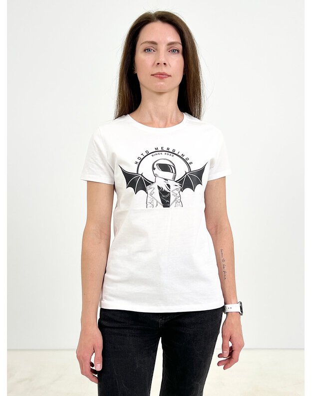 Women's T-shirt ladies B&C white MM002 3