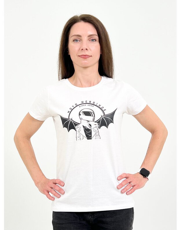 Women's T-shirt ladies B&C white MM002 4