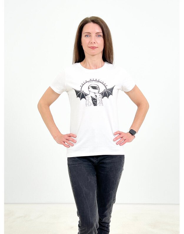 Women's T-shirt ladies B&C white MM002 5