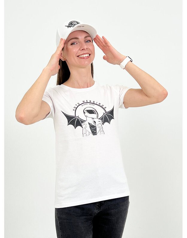 Women's T-shirt ladies B&C white MM002 6