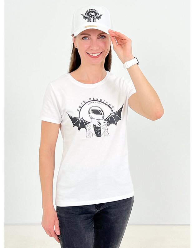 Women's T-shirt ladies B&C white MM002 8