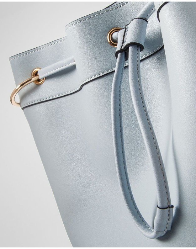 Women's shopper bag Felice FB40 light blue