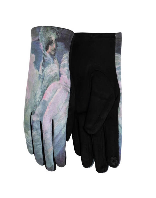 Moteriškos Margos Pirštinės Su Pašiltinimu Liečiamam Ekranui MB287