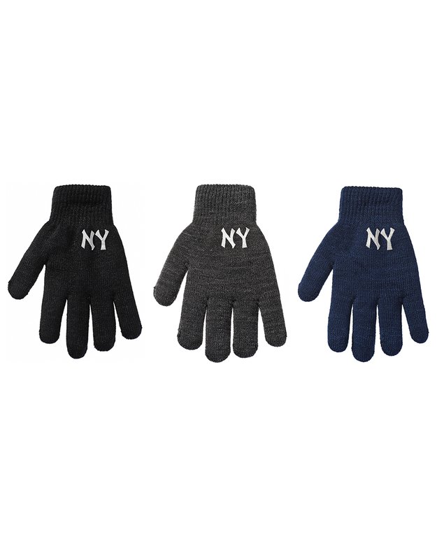 Children's Knitted Double Gloves 18 cm VDP23