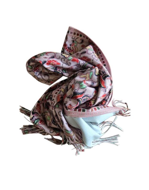 Dviejų pusių kašmyro šalikas KA182