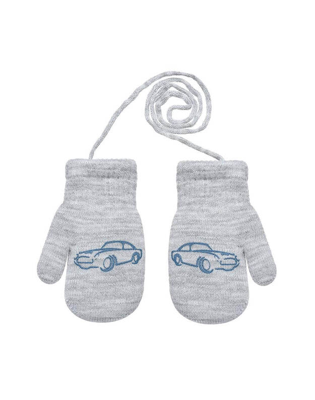 Vaikiškos Dvigubos Kumštinės Pirštinės 14 cm VDK48 3