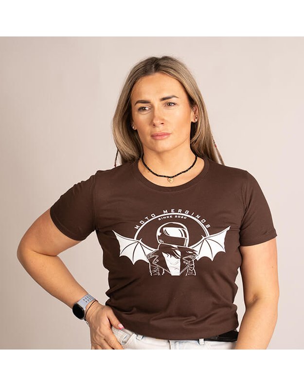 Women's T-shirt SOLS brown MM042