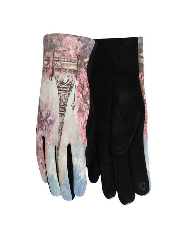 Moteriškos Margos Pirštinės Su Pašiltinimu Liečiamam Ekranui MB2890 Moteriškos Margos Pirštinės Su Pašiltinimu Liečiamam Ekranui MB2890