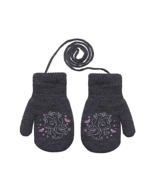 Vaikiškos Dvigubos Kumštinės Pirštinės 14 cm VDK49 5