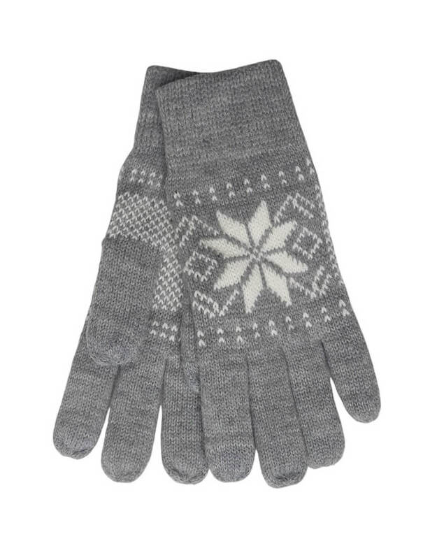 Men’s Double Knitted Gloves Touch Screen VM52-7