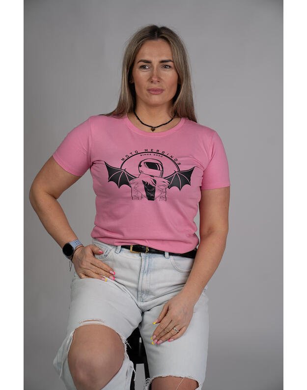 Women's T-shirt SOLS pink MM043