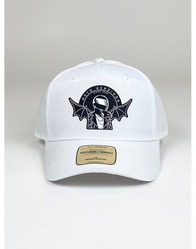 Kepurė baseball tipo balta MM078