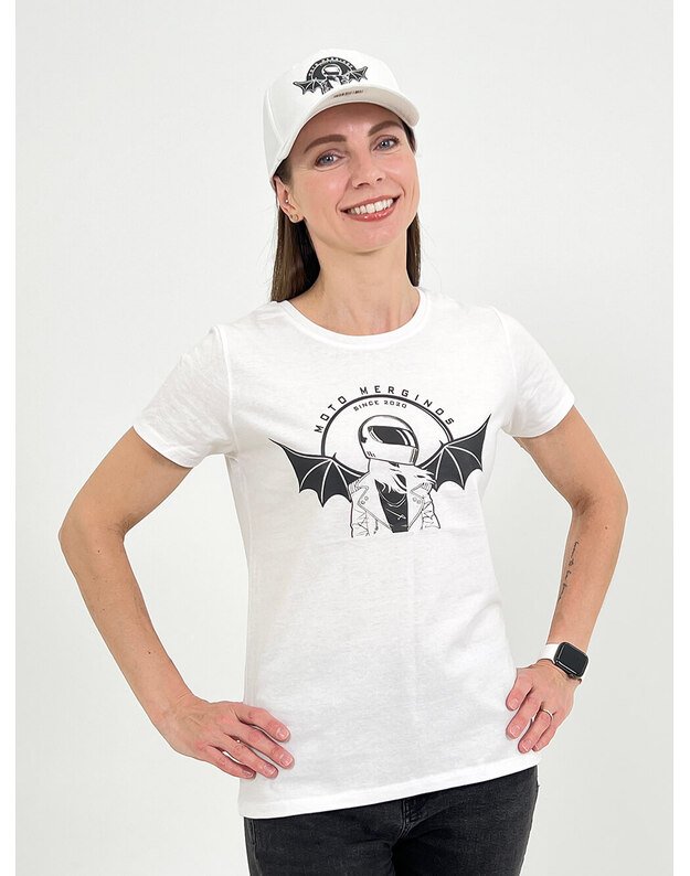 Kepurė baseball tipo balta MM078 3