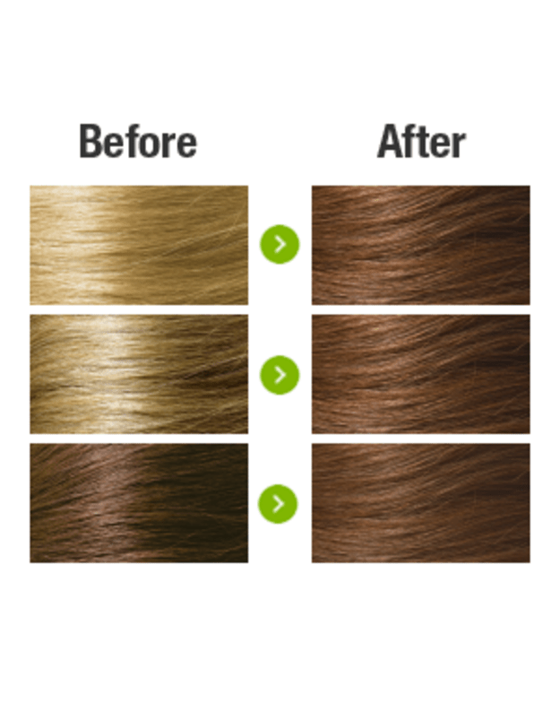 NATURIGIN® - ilgalaikiai plaukų dažai be amoniako ir be parabenų Copper Blonde 6.34