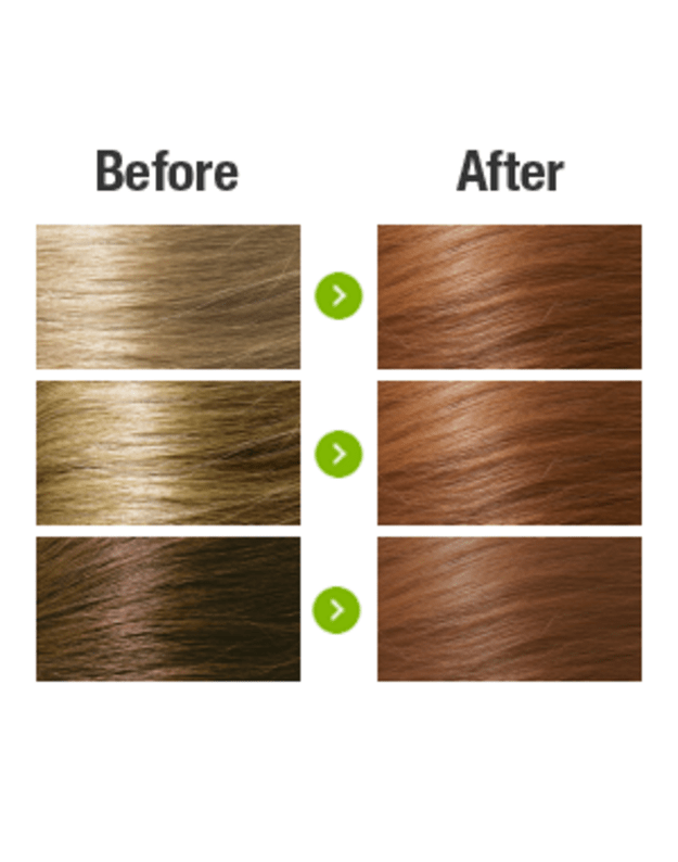 NATURIGIN® - ilgalaikiai plaukų dažai be amoniako ir be parabenų Medium Blonde Red 7.4
