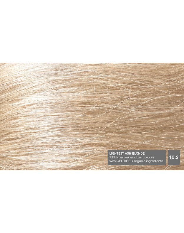 NATURIGIN® - ilgalaikiai plaukų dažai be amoniako ir be parabenų Lightest Ash Blonde 10.2