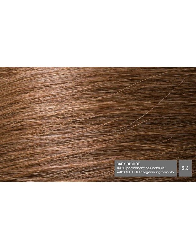 NATURIGIN® - ilgalaikiai plaukų dažai be amoniako ir be parabenų Dark Blonde 5.3