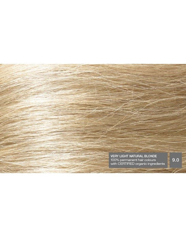 NATURIGIN® - ilgalaikiai plaukų dažai be amoniako ir be parabenų Very Light Natural Blonde 9.0