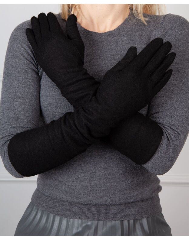 long black women's gloves