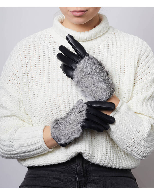 goatskin mittens