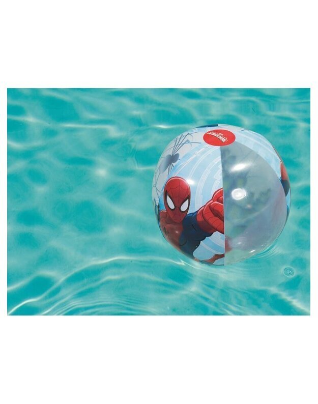 Pripučiamas paplūdimio kamuolys "Spider man", 51cm