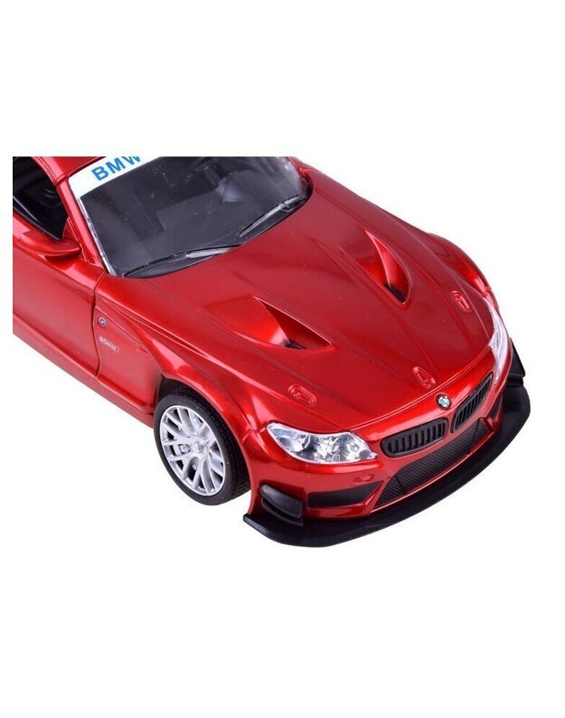Radijo bangomis valdomas Sportinis automobilis BMW Z4 - raudonas