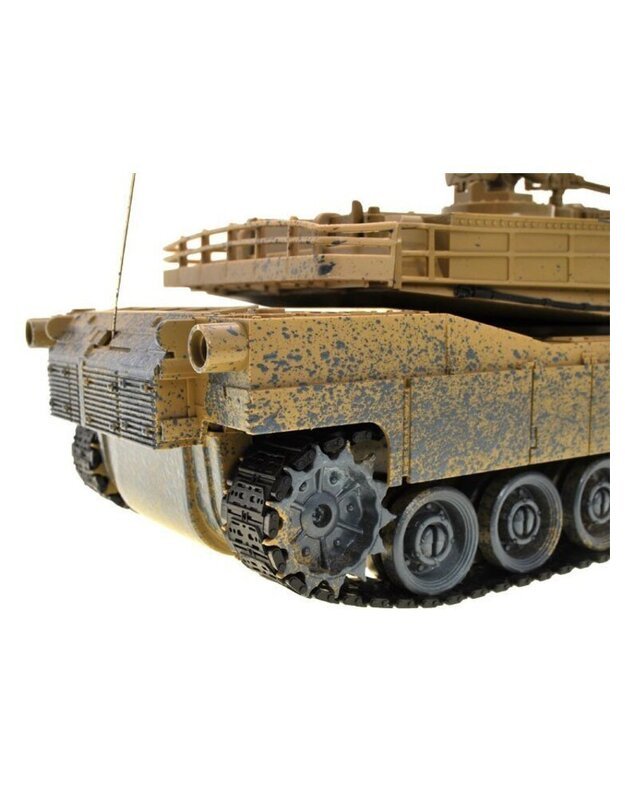 Radijo bangomis valdomas Abrams M1A2 tankas