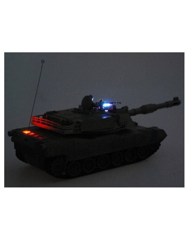 Radijo bangomis valdomas Abrams M1A2 tankas