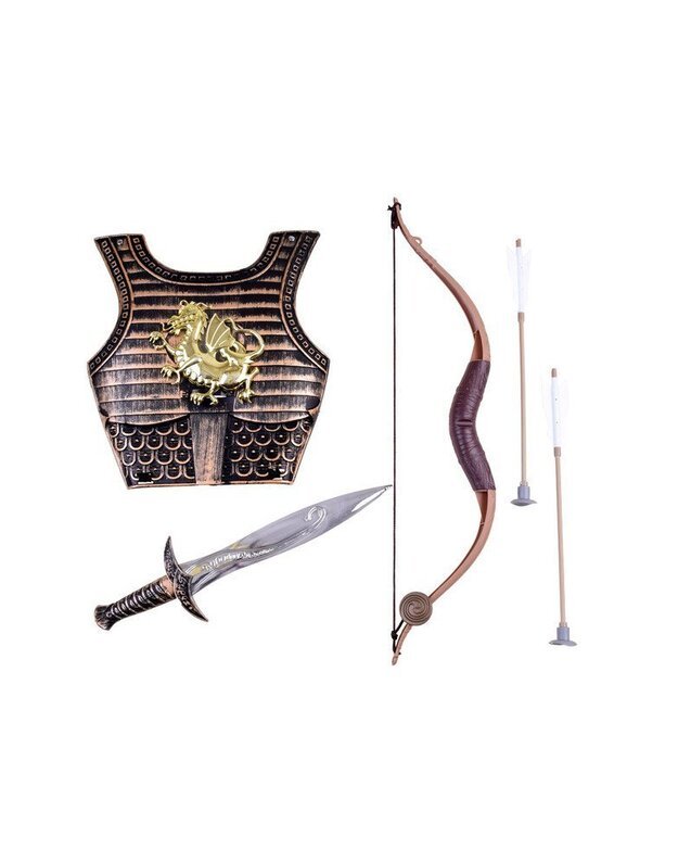 Set Bow, sword, armor for the archer ZA3936